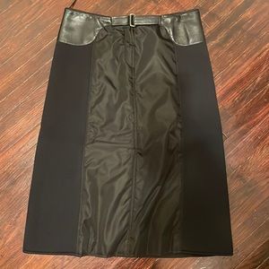 Prada mid length skirt.